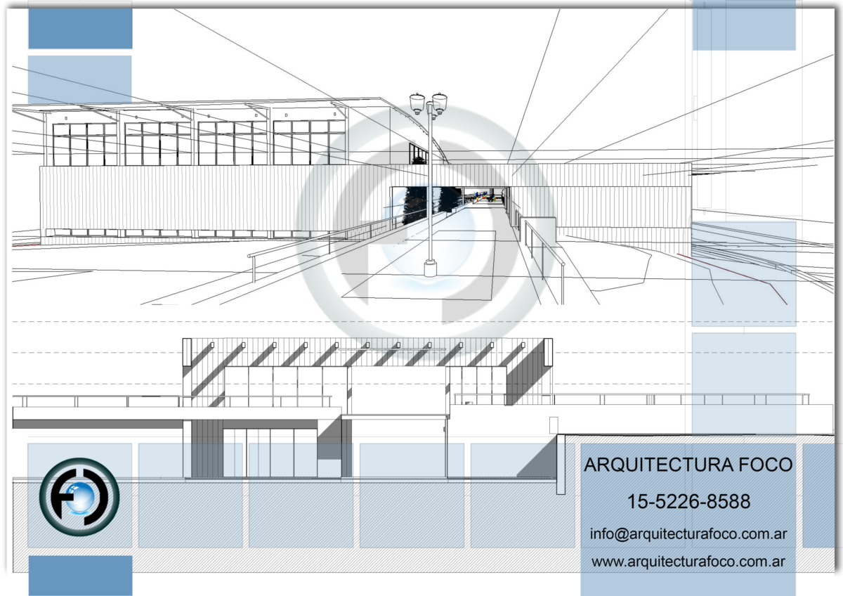 CROQUIS ARQUITECTURA FOCO